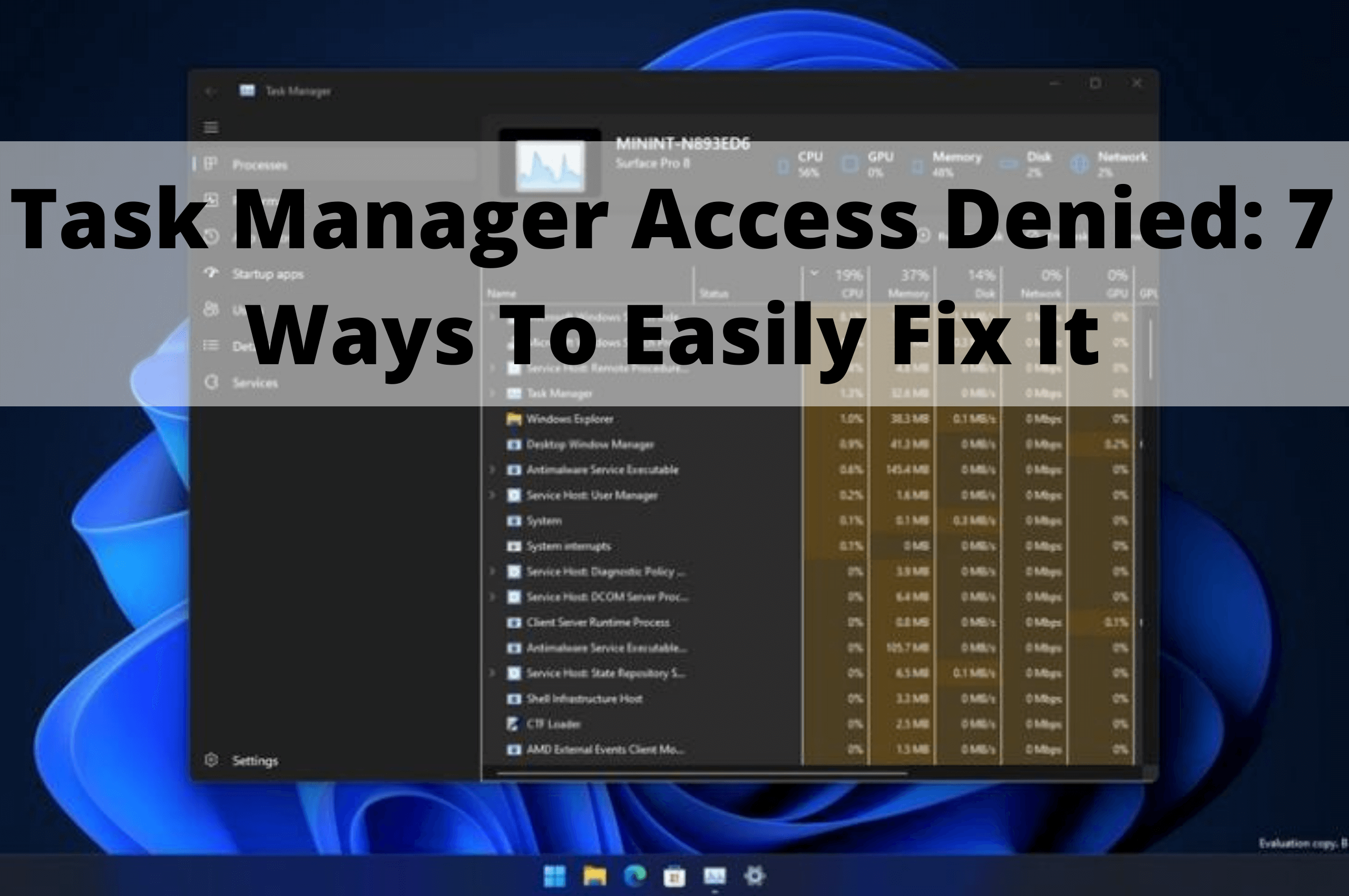 Task Manager Access Denied 7 Ways To Easily Fix It