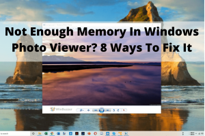 windows photo viewer not enough memory