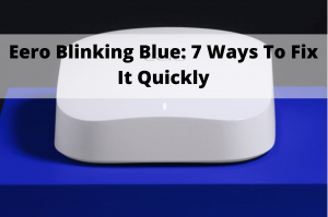 eero blinking blue
