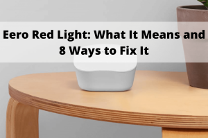 eero red light