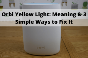 orbi yellow light